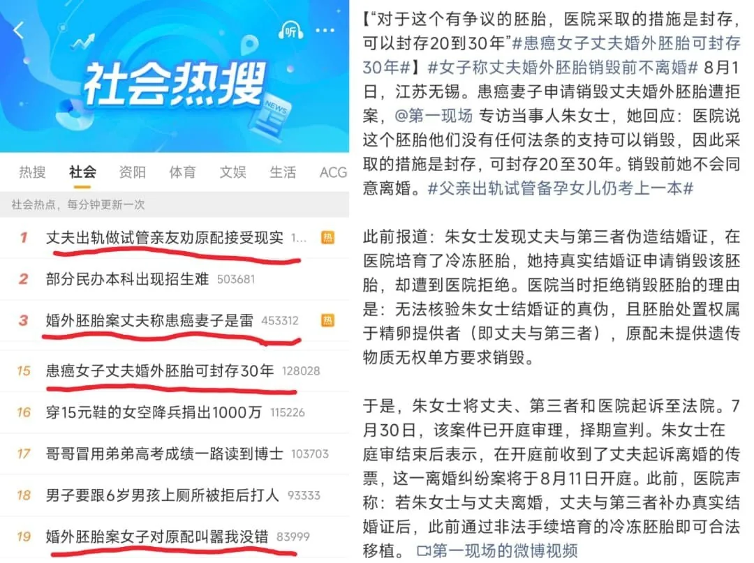 一个是女方出轨,生了非亲生的野种,男方一家实打实接盘养了十几年,儿子去世爷爷奶奶判输,一分钱赔偿都拿不到,继续养着。 图片 2